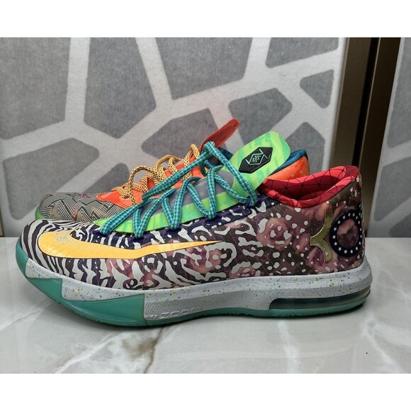 Nike KD 6 Men Sz 9.5 What The KD-669809-500 - KD VI Premium Sneakers Shoes main image 12